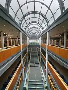 Stairwell of DCU library