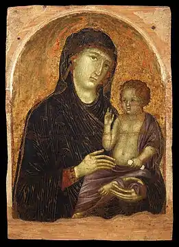 Duccio di Buoninsegna, the Madonna di Buonconvento