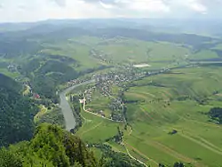 Dunajec from Trzy Korony