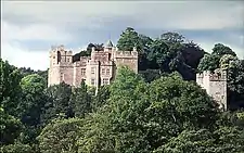 Dunster Castle and gatehouse