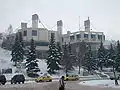 Dupnitsa's Youth Home in winter