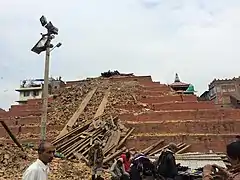 Destroyed Maju Dega in 2015