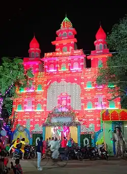 Durga Puja Pandal 2023 at Basuki Bihari North