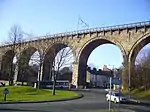 Railway Viaduct and Drinking Fountain attached