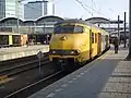 Plan V at Utrecht Centraal railway station on a Stoptrein to Den Haag Centraal