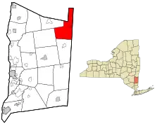 Location of North East, New York