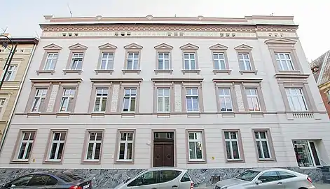 Main elevation on Dworcowa Street