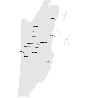 Yucatan-Peninsula-1822 Map