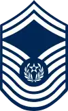 CMSAF chevrons (1967–1991)