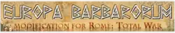 The Europa Barbarorum I logo