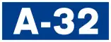 Autovía A-32 shield}}