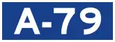 Autovía A-79 shield}}