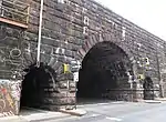 Tunnels through the Metro-North viaduct(Park Avenue and 105th St.)