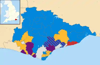 2013 results map