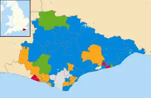 2021 results map