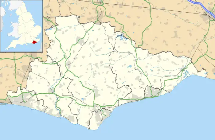 Lewes is located in East Sussex