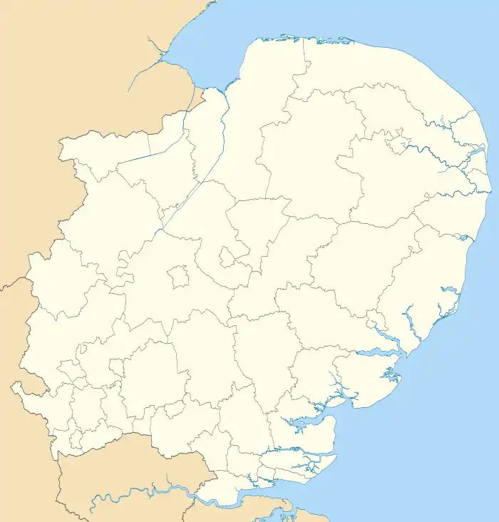 2013–14 Isthmian League is located in East of England