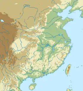 Yuncheng is located in Eastern China