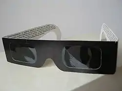 Solar eclipse glasses