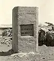 Eclipse Marker at Wallal, Western Australia