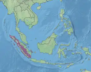 Ecoregion territory (in purple)