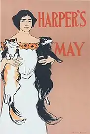 Edward Penfield, Harper's, May 1897 cover