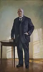 Portrait of Finnish president P. E. Svinhufvud, by Eero Järnefelt in 1933.