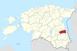 Tartu Parish within Tartu County.