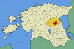 Palamuse Parish within Jõgeva County.