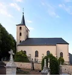 The church in Kanfen