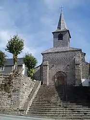 The church in Saint-Georges-la-Pouge