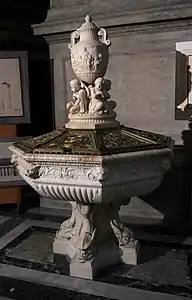 Baptismal font