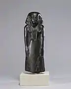 Padiiset's Statue, illustrates Canaan - Ancient Egypt trade, c. 1700 B.C. (inscription c. 900 B.C.)