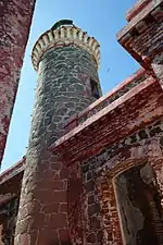 Facade of El Faro Culebrita, 2014