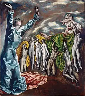 The Vision of Saint John (1608–1614), by El Greco