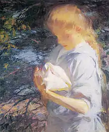 Eleanor Holding a Shell, 1902, Private collection