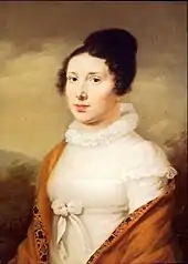 A portrait of Elizabeth Röckel.