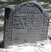 Elizabeth Pain marker (died 1704)