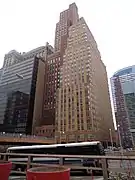 21 West Street (R) and the Downtown Athletic Club (L), New York, New York, 1929-31.