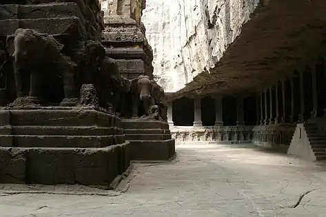 Interior and arcades