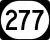 Kentucky Route 277 marker