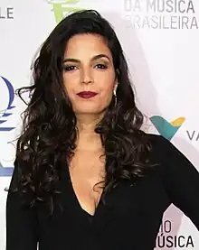 Araujó at the 26th Brazilian Music Award in 2015