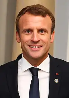 Emmanuel MacronPresident of theFrench Republicsince 14 May 2017