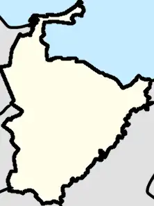 El Santo is located in Encrucijada