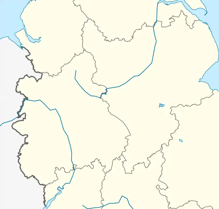 2021–22 Northern Premier League is located in England Midlands