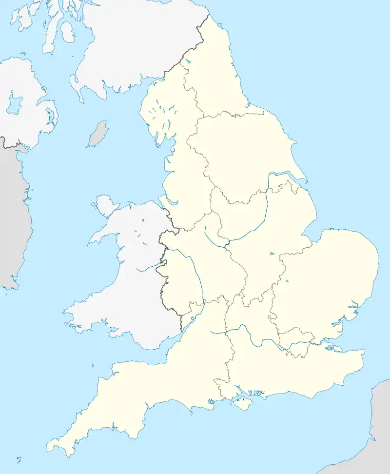 1933–34 Football League is located in England