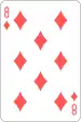 8 of diamonds