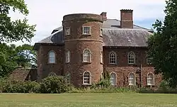 Castle House with adjoining wings & Gate Cottage