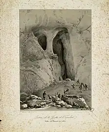 Entrance to the Cave of Troubat - Valley of the Barousse