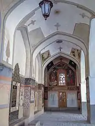 Entrance of the Vank Cathedral.